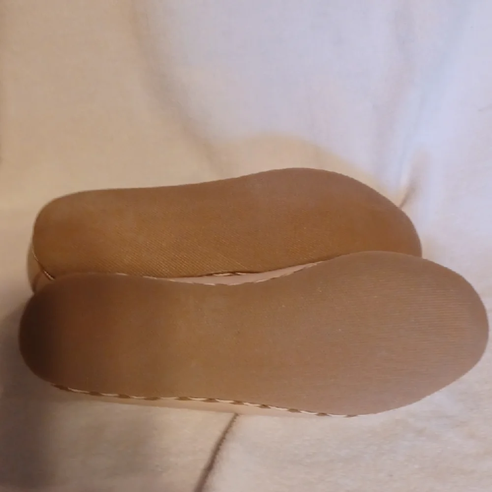 Nida Lu Leather Flats Size W39 Hand Made In Turkey